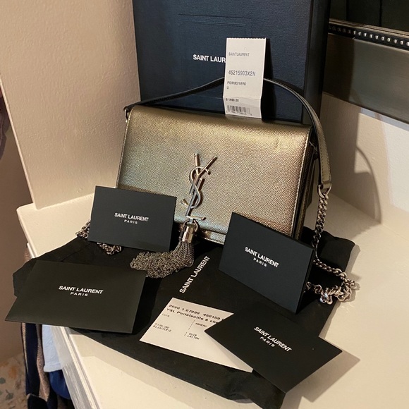 Saint Laurent Kat Wallet on Chain NWT - Picture 14 of 15